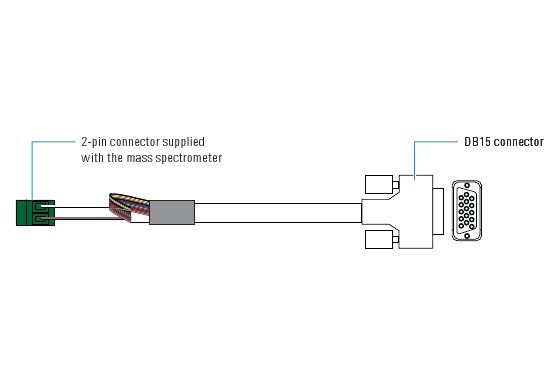 00012-27716 Cable, HP1100 External Contact